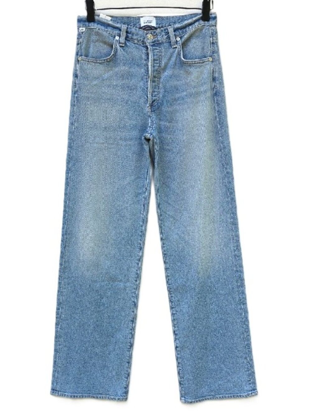 NWOT $248 CITIZENS OF HUMANITY ANNINA TROUSER STYLE JEANS IN LT. BLUE WASH W27 - Picture 3 of 12
